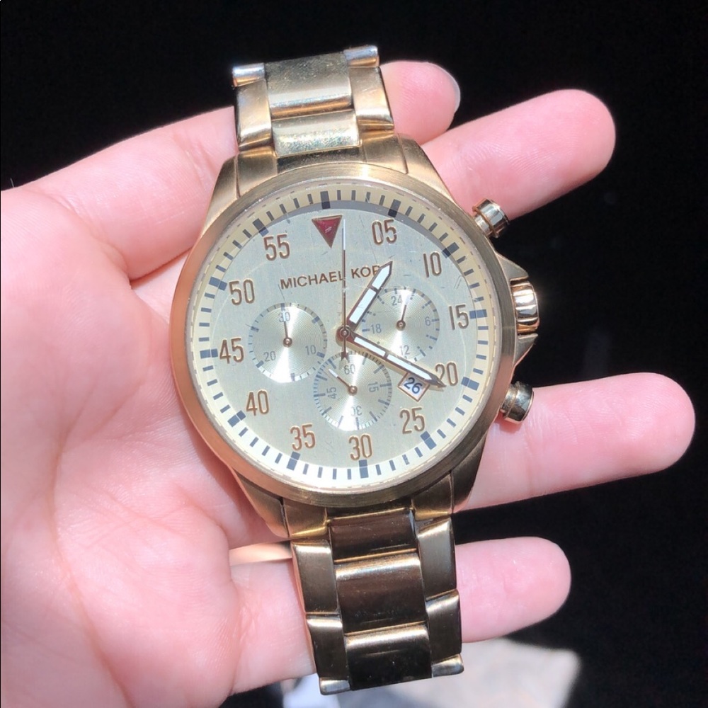 Mens MK gold Watch